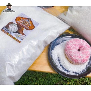 (มี อย.)เกล็ดมะพร้าวอบแห้ง มะพร้าวอบแห้ง แป้งมะพร้าว 1 กิโลกรัม (Coconut Flakes, Desiccated Coconut)