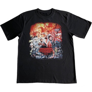 เสื้อยืดคอกลมเสื้อยืด Stranger Things T-shirtS-4XL