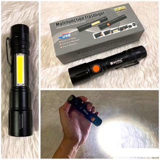 ไฟฉาย ไฟฉายชาร์จไฟ USB Raypal APL-526 พร้อมส่ง ราคาถูก