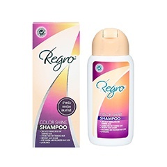 Regro Color Shine Shampoo 100 มล.  แชมพูลดผมร่วง สำหรับผมทำสี หรือผมขาวก่อนวัย - รูปที่ 6