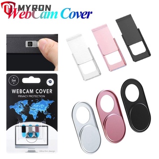 MYRON Universal Privacy Protection Mini Slide Shutter Metal Webcam Cover Shield Slim Blocker Ultra Thin Camera Sticker/Multicolor