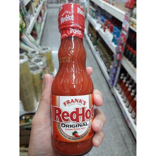 [คีโต] ซอสหมักปีกไก่ แฟร้งคส์ เรดฮอต วิงส์ บัฟฟาโล่ซอส Franks RedHot Buffalo Wings Sauce -สินค้านำเข้า- 148ml.