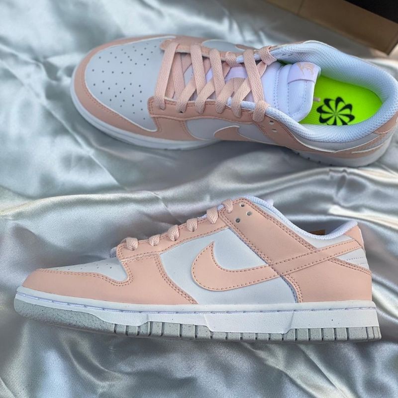 nike dunk low next nature pale coral