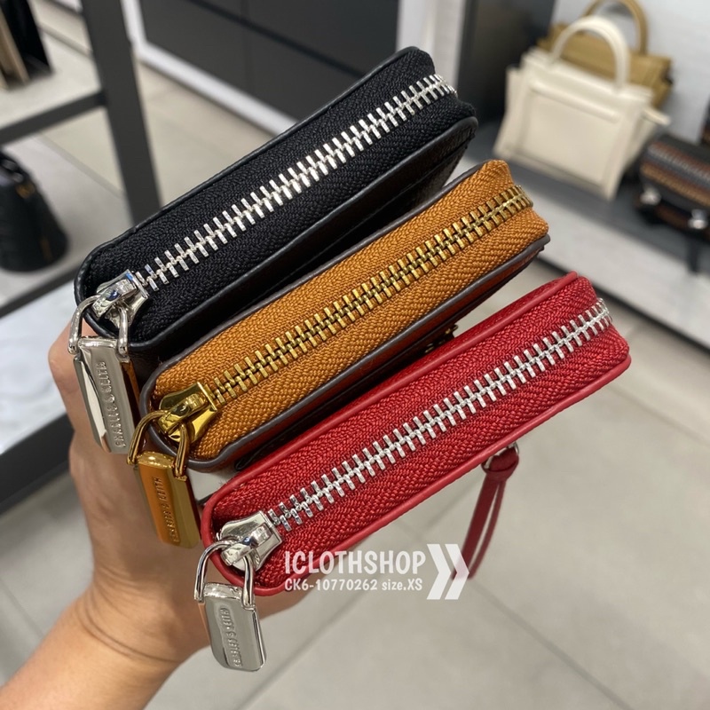 CHARLES & KEITH  CK6-10770262  กระเป๋าสตางค์ซิปรอบ รุ่น FRONT ZIP LONG WALLET. #4