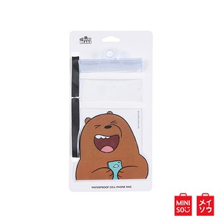 MINISO ซองกันน้ำ We Bare Bears