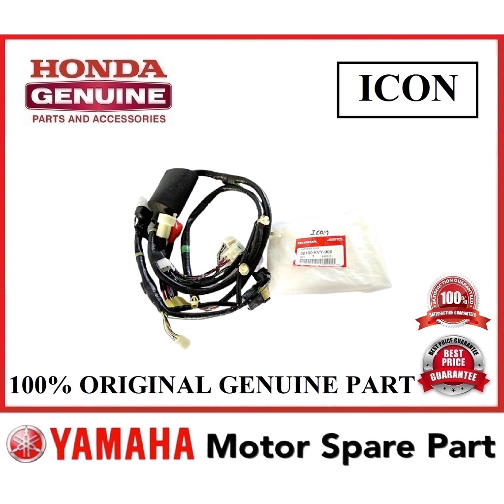 HONDA ICON WIRING SET 0 ASSY BODY WIRE WYRE ICON110 ICON-100 ICON 110 32100-KVY-900