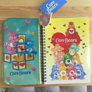 Care bears pen case n notebook set