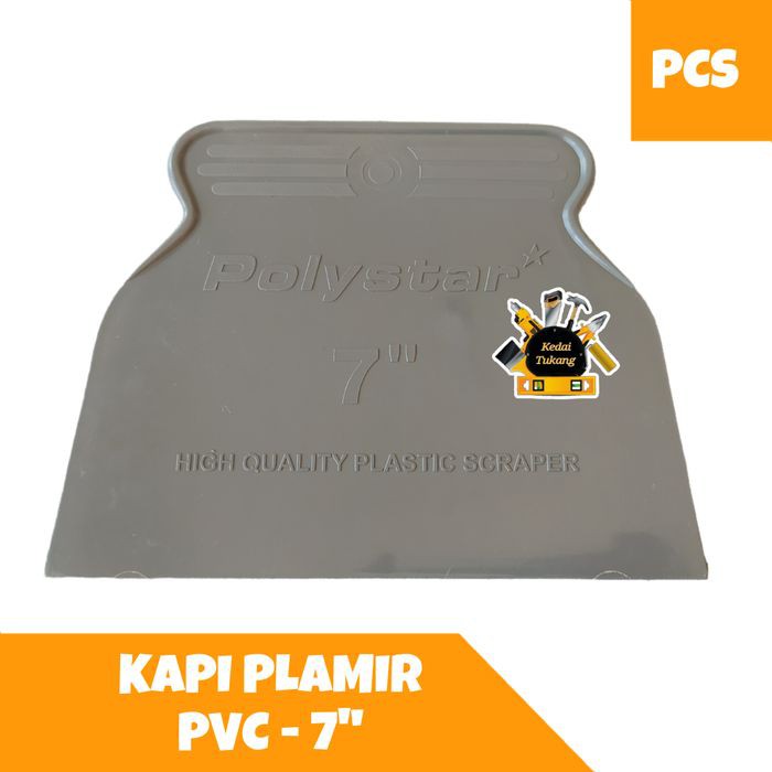 WORKMANS SHOP - PVC Putty Sliper Plastic Putty 7" นิ้ว