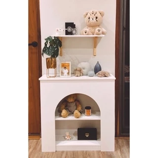 Po Furniture เตาผิงมินิมอล เตาผิงปลอมมินิมอล เข้ากับห้องได้หลากหลายรูปแบบ ขนาด 80x25x80 cm. **สินค้าประกอบเอง**