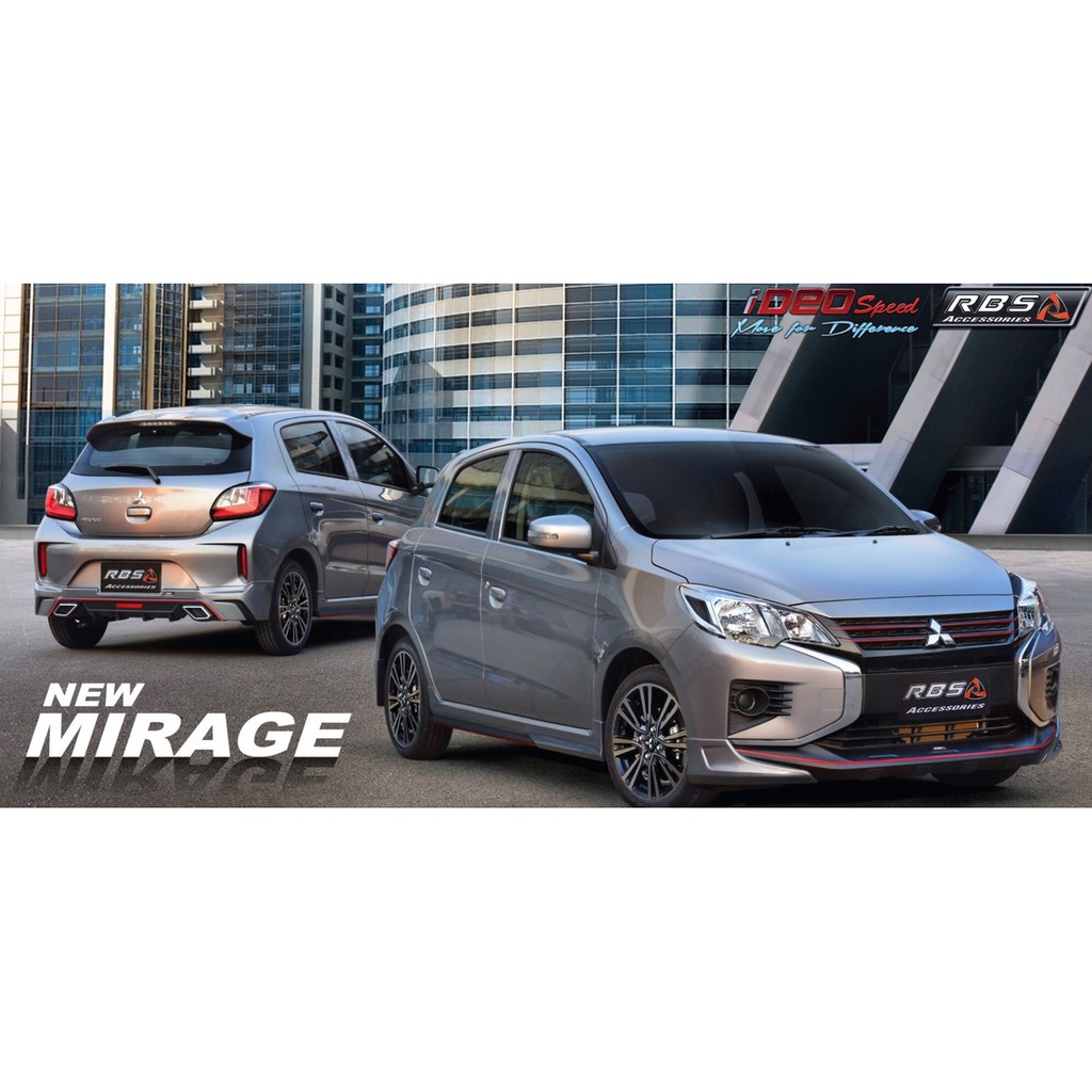 ชุดแต่งสเกิร์ตรถ Mitsubishi MIRAGE ปี 2020