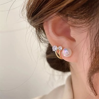 ต่างหูมุก คริสตัล • CrystalPearl Earrings