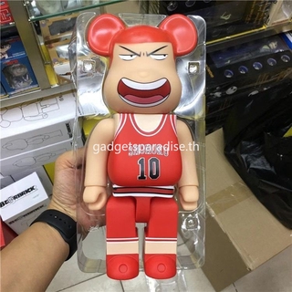 ฟิกเกอร์  Bearbrick 400 % Slam Dunk Hanamichi Sakuragi Rukawa Kaede Bearbrick 28 ซม.