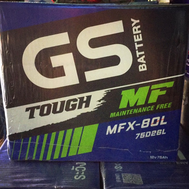 GS แบตเตอรี่ MFX-80L