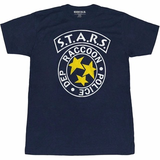 เสื้อยืด พิมพ์ลายตํารวจ Resident Evil RPD Star Raccoon City