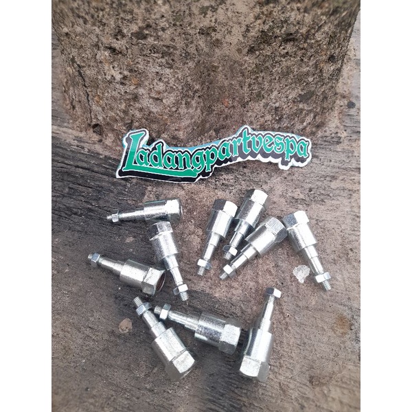 Vespa vbb vnb ที่จับยึดกระจก ด้ายสลักเกลียว 14