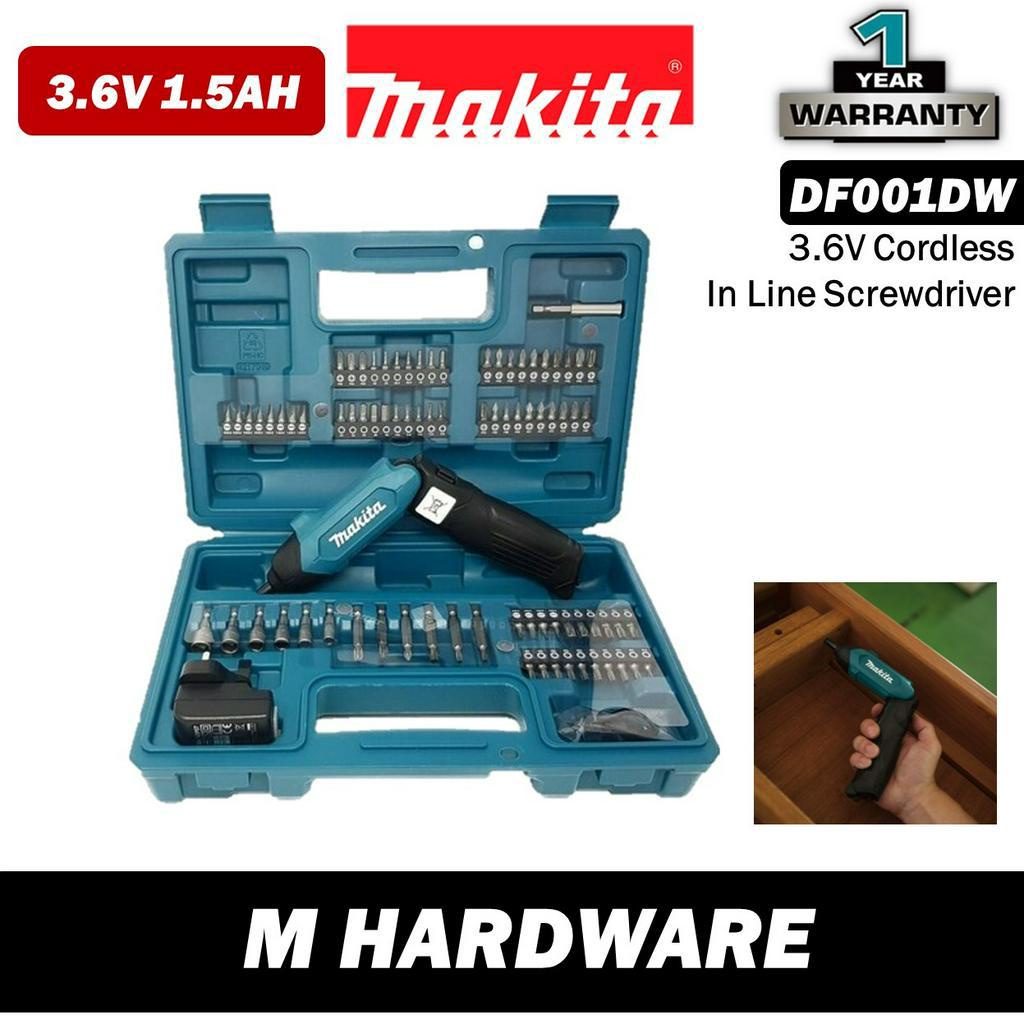 ไดร์เวอร์สกรูไร้สาย Makita DF001DW 3.6V
