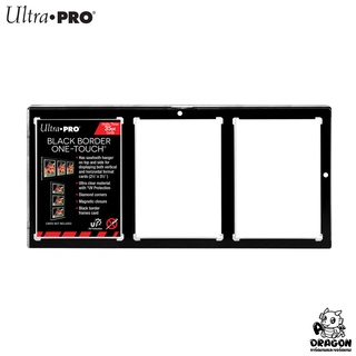 Ultra Prp 3-Card Black Border UV ONE-TOUCH Magnetic Holder