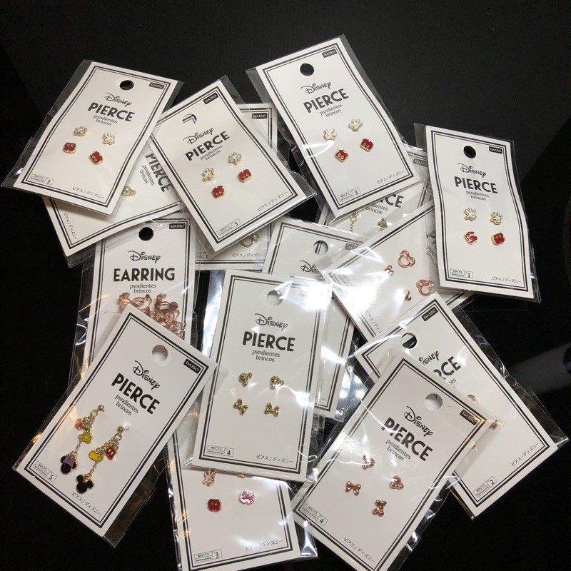 [Daiso] ต่างหู ดิสนีย์ ลายมิกกี้เม้าส์ ของแท้🇯🇵