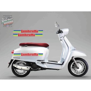 สติ๊กเกอร์ช้าง Lambretta 1 ชุด