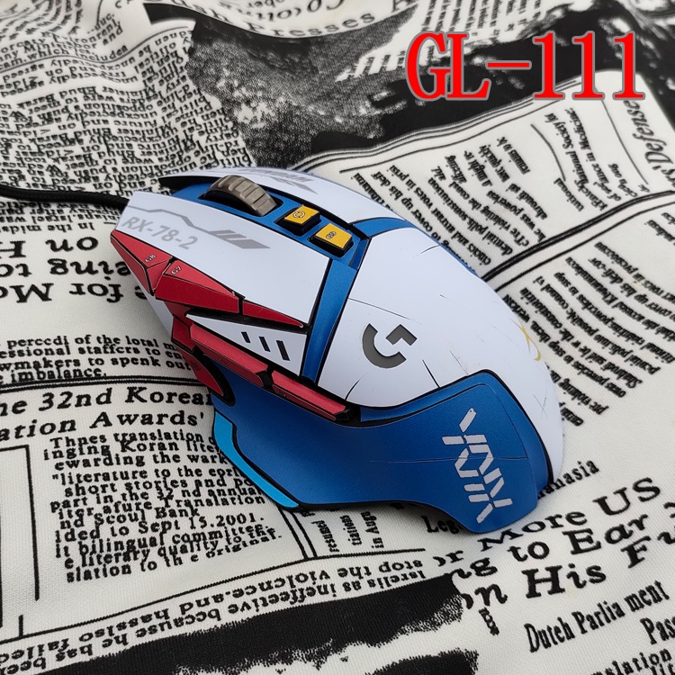 ☎◇✱Suitable for Logitech G502 HERO wired mouse sticker lol anti-slip sticker