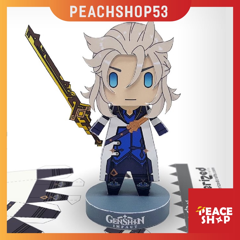 เกม Albedo Chibi Genshin Impact OS31 รุ่นกระดาษ