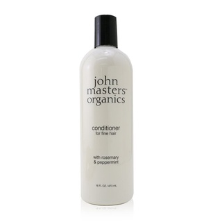 John Masters Organics - ครีมนวดผม สําหรับผมเส้นเล็ก ผสมโรสแมท - 473ml/16oz