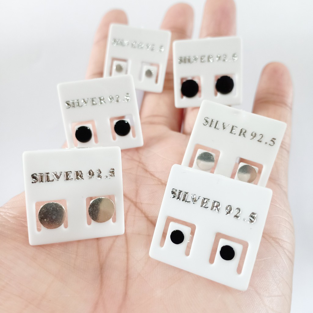 ต่างหูเงินแท้ Nail Earrings 92.5% (ตะปู)