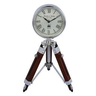 clock TABLE CLOCK 5"WOODEN WOTS247/5 SI HLS Home decoration Home &amp; Furniture นาฬิกา นาฬิกา HOME LIVING STYLE WOODEN WOTS