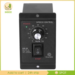 [🆕M1-Activity] AC Motor Controller,220V 40W Motor Speed Controller, PWM Stepless Brushed Motor Control, Variable Speed Control Generator with Control Switch