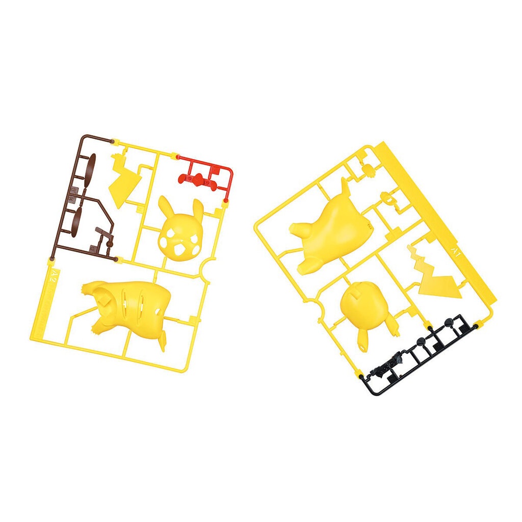 Bandai POKEMON PLAMO COLLECTION QUICK!! 03 PIKACHU (BATTLE POSE) 4573102607720 A5 - รูปที่ 2