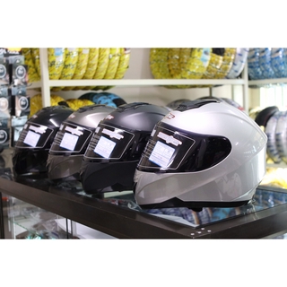 หมวกกันน็อค Spacecrown รุ่น Stealth เต็มใบ ปิดคาง ไฟทับทิม