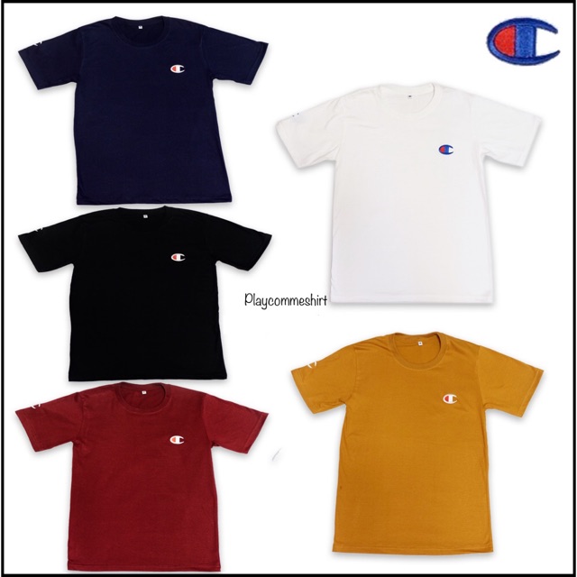 S15: เสื้อ Champion งานปักที่หน้าอกและแขนเสื้อ ถูกสุด💕