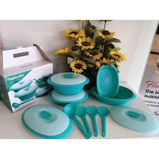 ชุดเสิร์ฟไมโครเวฟ Tupperware Blossom