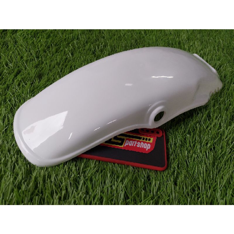 DT100 Fender DT100 บังโคลนหลัง YAMAHA DT100 บังโคลนสีขาว DT100 บังโคลน