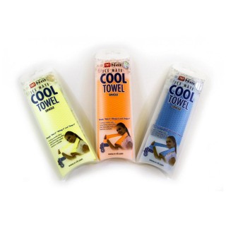 ผ้าเย็นลดอุณหภูมิ N-Rit Ice Mate Cool Towel เหมาะสำหรับออกกำลังกายกลางแจ้ง