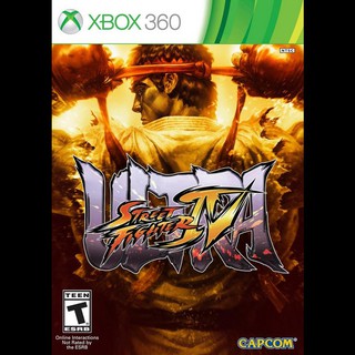 แผ่น XBOX 360 :Ultra Street Fighter 4  ใช้กับเครื่องที่แปลงระบบ JTAG/RGH