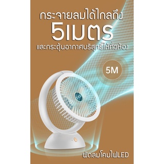 พัดลมตั้งโต๊ะมีไฟ led แรงลม 4 ระดับ พับขึ้นลงได้ พัดลมตั้งโต๊ะ เล็ก พัดลมเล็ก ไฟฟ้า พับได้ usb พับขึ้นลงได้ พัดลมแบบพกพา