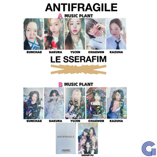 【MUSICPLANT】LE Sserafim - อัลบั้มรูป ขนาดเล็ก 2 ชิ้น [ Antifragile ]