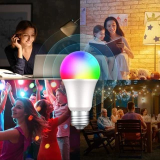 Tuya Zigbee Smart Bulb RGBCW 9W E27 หลอดไฟอัจฉริยะเปลี่ยนสีและปรับระดับความสว่างได้ ตั้งเวลาได้