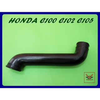 HONDA C100 C102 C105 INTAKE RUBBER TUBE "BLACK" // ยางท่อไอดี "สีดำ" สินค้าคุณภาพดี