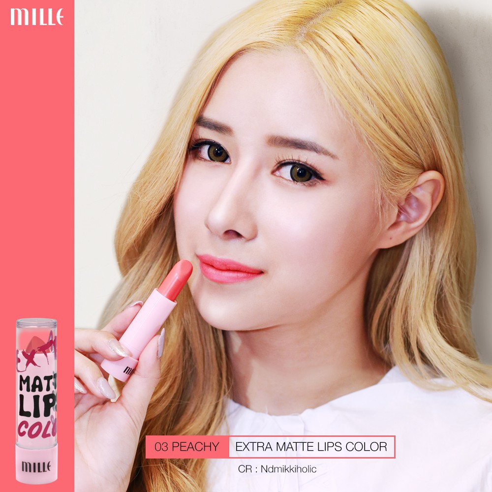 Mille Extra Matte Lips Color - jarupong.t - ThaiPick