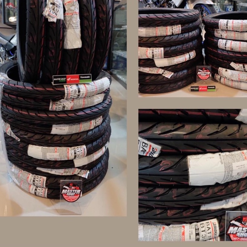 ยางBridcestone หน้าลายตรง หลังbattlax หน้าลายตรงขอบ17ขนาด225 หลังขอบ17-18 ขนาด2.50 ปี 2024 ทุกเส้น