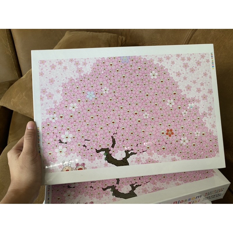 จิ๊กซอว์ Cherry Blossom with Kaikai & Kiki 🌸By Takashi Murakami