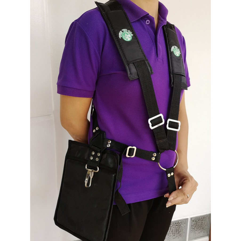 สายสะพายตัดหญ้าบ่าคู่มีบังเอว​ ยี่ห้อVTO สายสะพายเครื่องตัดหญ้า ฮอนด้า สายสะพายเครื่องตัดหญ้า makita