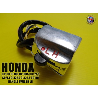 Honda CB100 CB125 CL100 CL125 CL70 Left Handle Switch New สวิทซ์แฮนด์ด้านซ้าย สำหรับรถมอเตอร์ไซด์