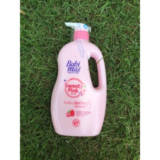 Babi mind sweety  pink plus baby Bath 950 ml