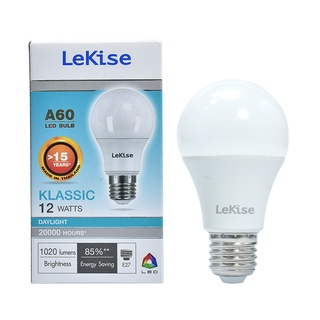 LEKISE หลอด LED A60 Klassic 12W DL