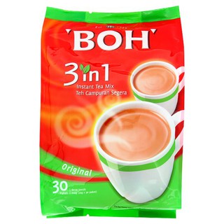 BOH 3 in 1 Original ชาสำเร็จรูปผสม 30 ซอง x 20 กรัม