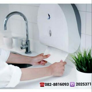 SP 802 MULTI FOLD DISPENSER (M) WHITE (กล่องใส้กระดาษทิชชูเช็ดมือ)