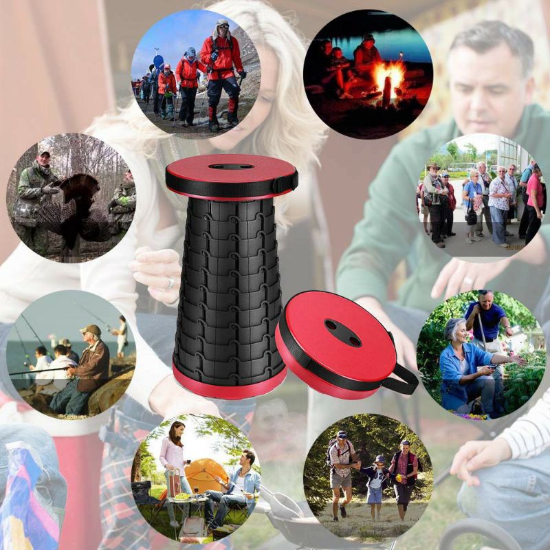 Telescopic Stool เก้าอี้ปิกนิก พับเก็บได้